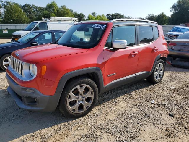  JEEP RENEGADE 2016 Красный