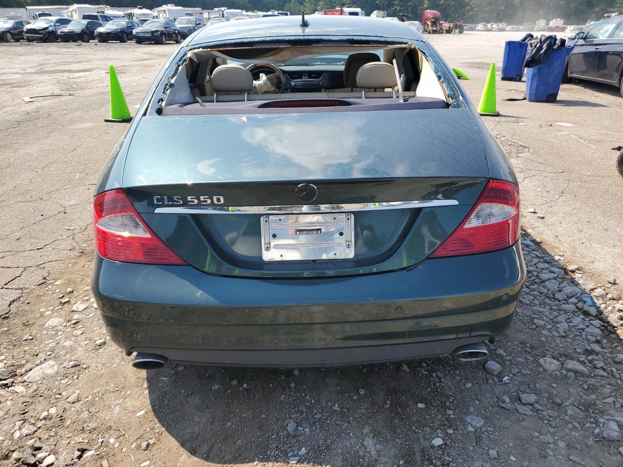 2007 Mercedes-Benz Cls 550 VIN: WDDDJ72X87A080675 Lot: 67467825