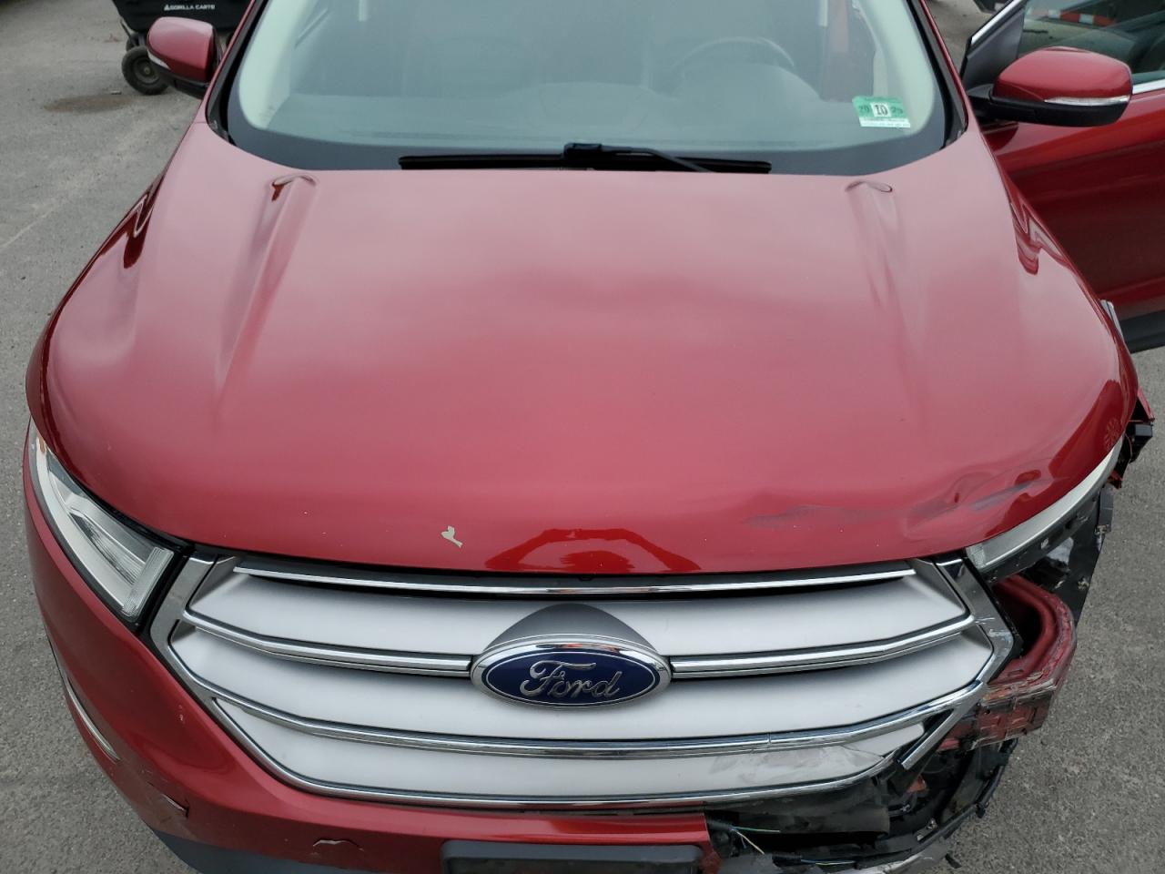 2016 Ford Edge Sel VIN: 2FMPK4J87GBB47344 Lot: 67177005