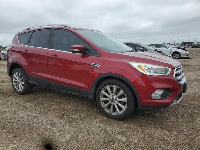  FORD ESCAPE 2017 Czerwony