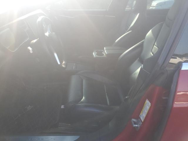  TESLA MODEL S 2017 Czerwony