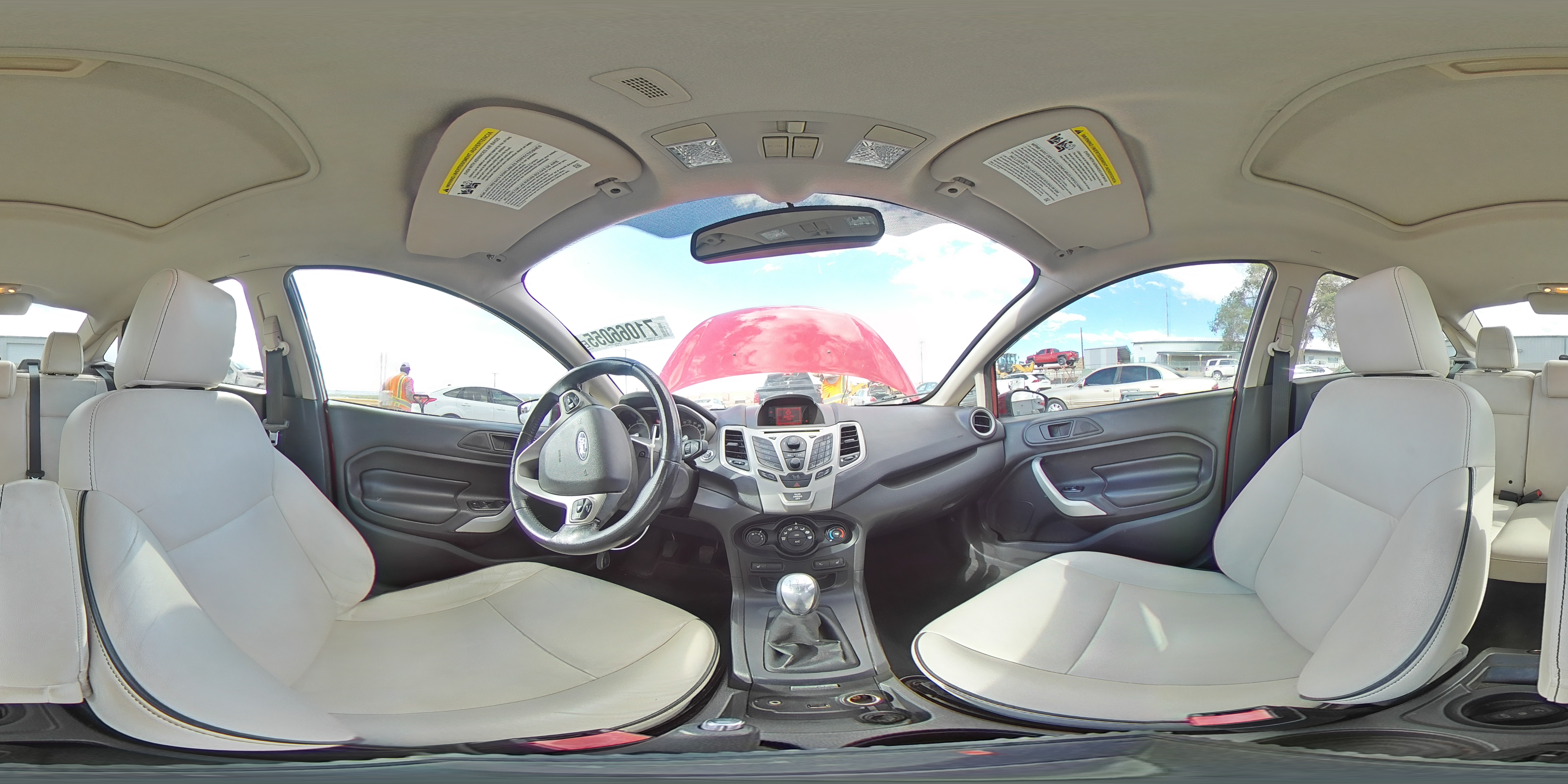 2012 Ford Fiesta Sel VIN: 3FADP4CJ0CM161142 Lot: 71066055