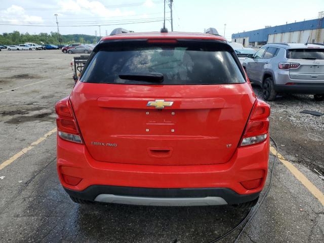  CHEVROLET TRAX 2017 Czerwony