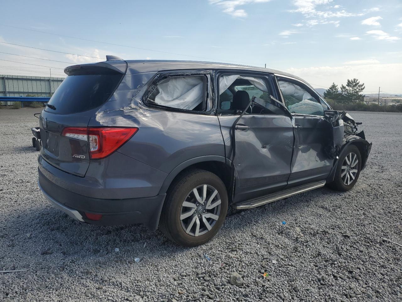 2020 Honda Pilot Exl grey null gas 5FNYF6H52LB062932 photo #4