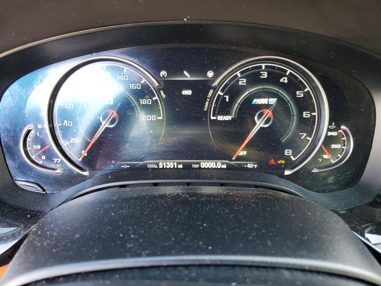 2018 BMW M5 VIN: WBSJF0C51JB283775 Lot: 70410195