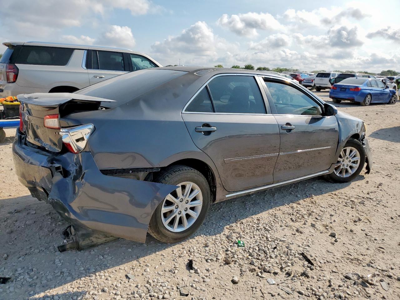 2014 Toyota Camry Base charcoal null gas 4T4BF1FK8ER259176 photo #4