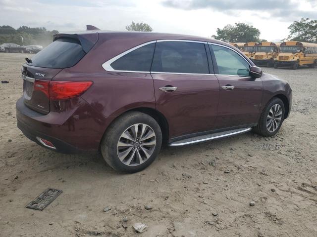  ACURA MDX 2016 Бордовый