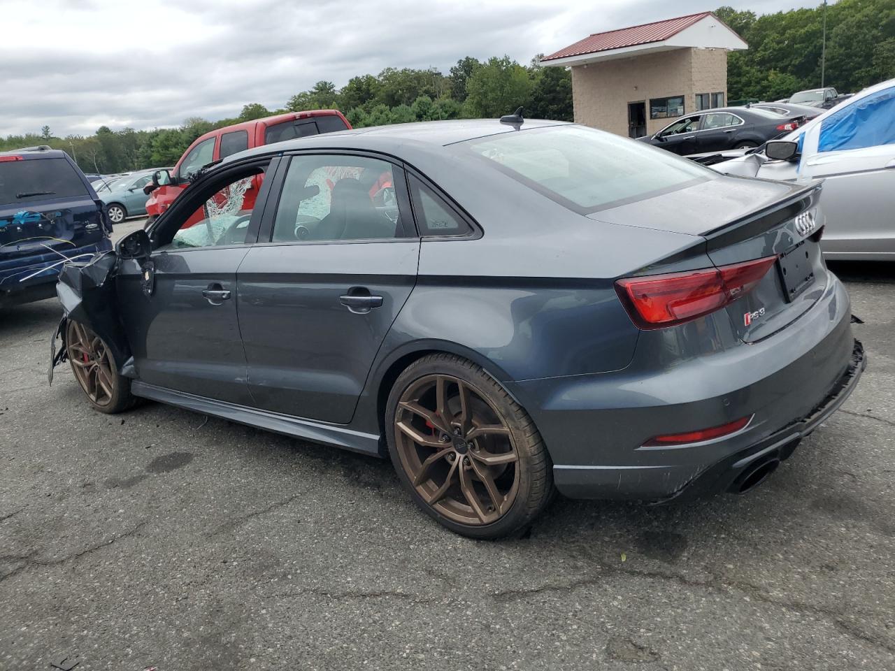 2019 Audi Rs3 grey null gas WUABWGFF0KA905110 photo #3