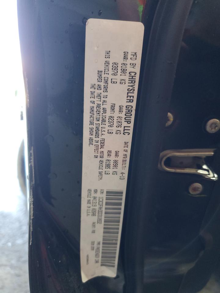 2013 Dodge Dart Se VIN: 1C3CDFAH3DD310932 Lot: 70834285