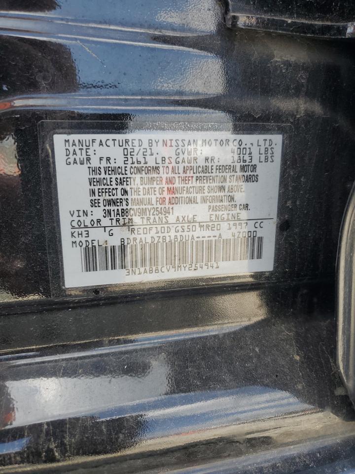 2021 Nissan Sentra Sv VIN: 3N1AB8CV9MY254941 Lot: 80378815
