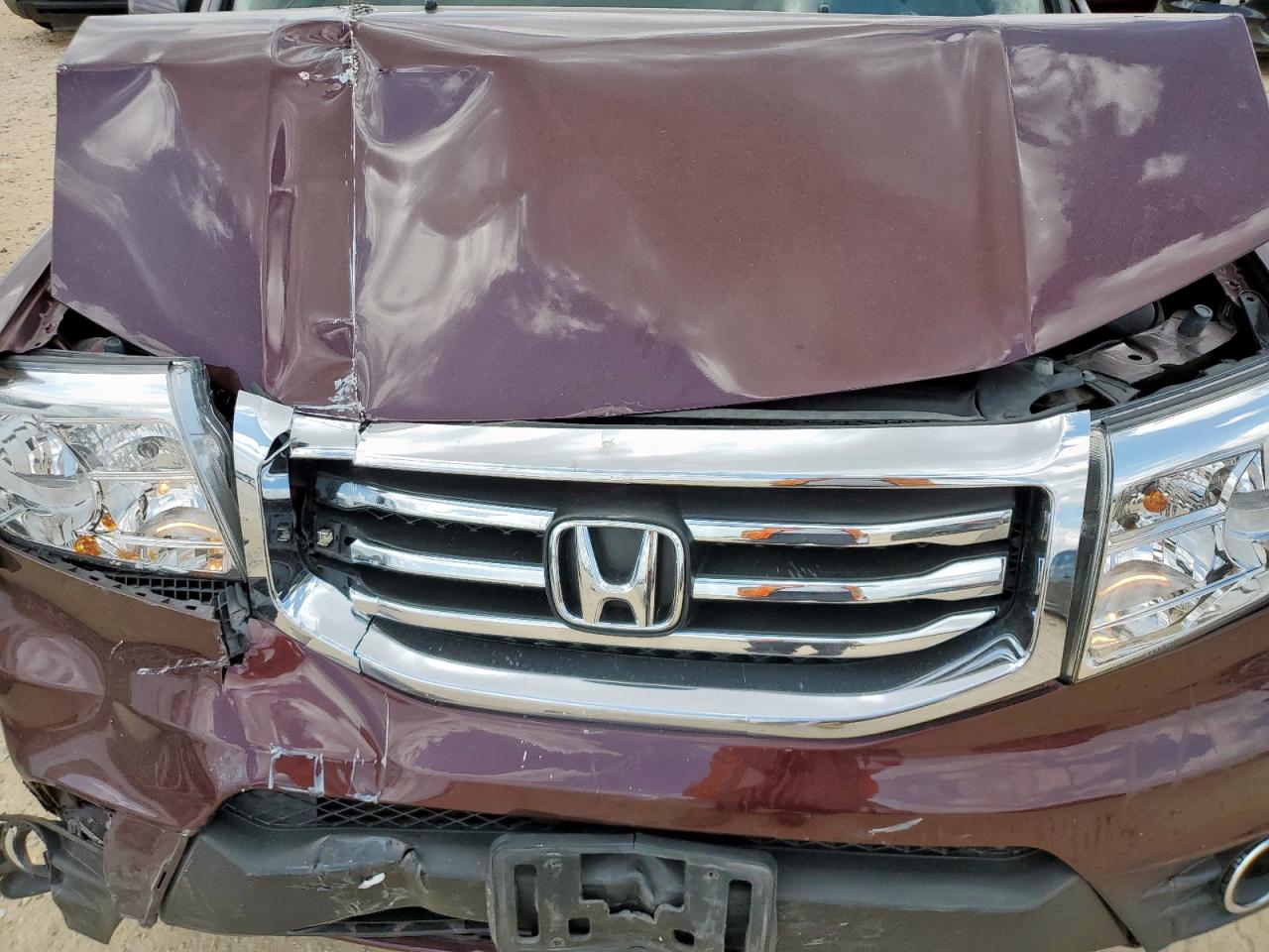 2013 Honda Pilot Exln VIN: 5FNYF3H73DB045221 Lot: 70315795