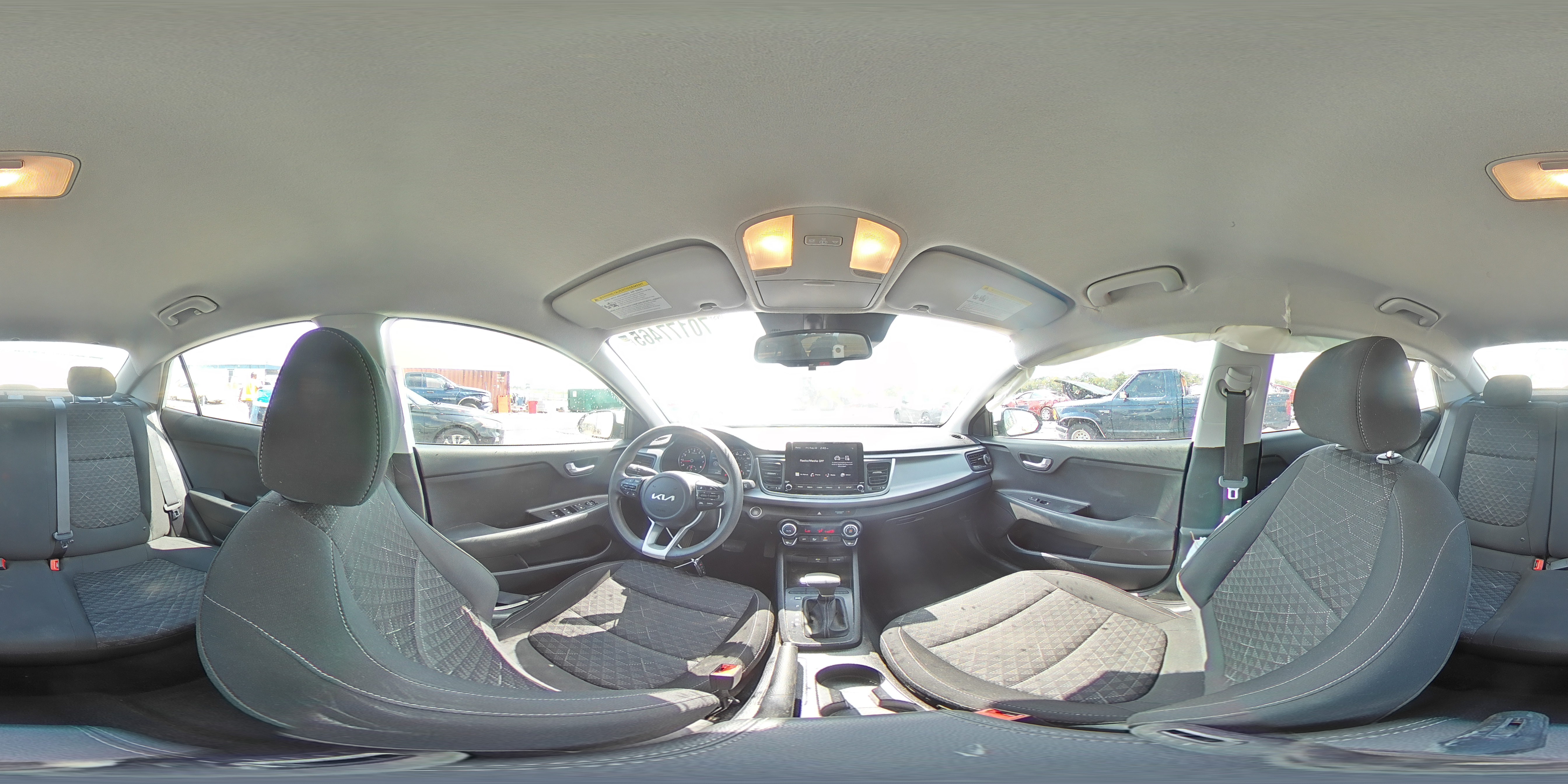 2023 Kia Rio Lx VIN: 3KPA24AD0PE554597 Lot: 70177465