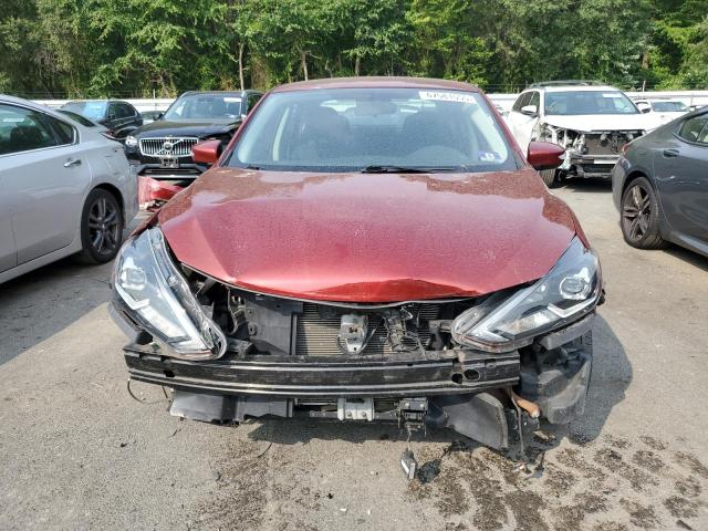  NISSAN SENTRA 2018 Czerwony