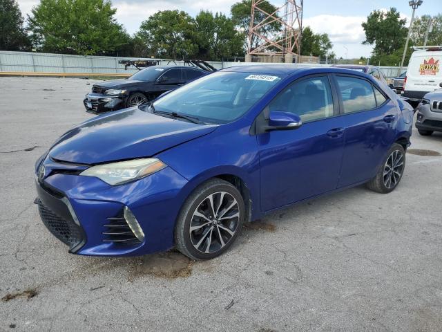  TOYOTA COROLLA 2017 Синий