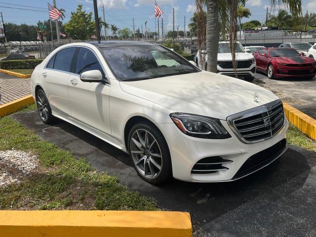  MERCEDES-BENZ S-CLASS 2019 Белы