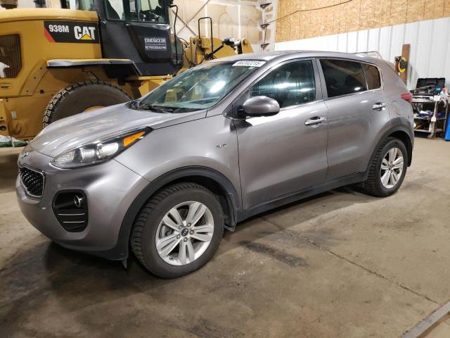  KIA SPORTAGE 2018 Серый