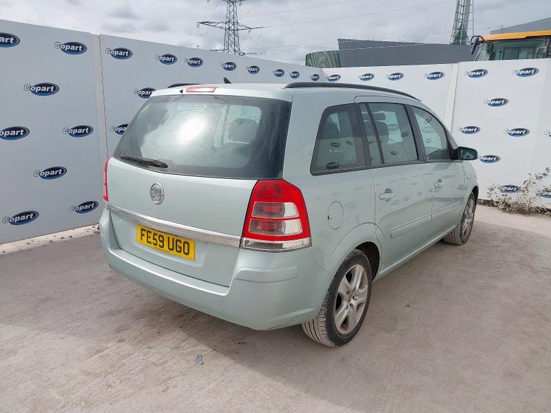 2009 VAUXHALL ZAFIRA EXCLUSIV 1.6I EXCLUSIV 5DR
