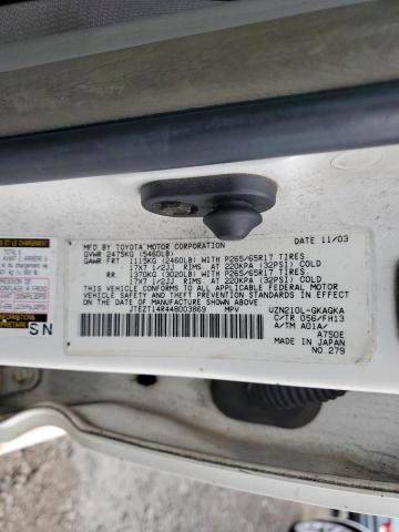 2004 TOYOTA 4RUNNER SR5  