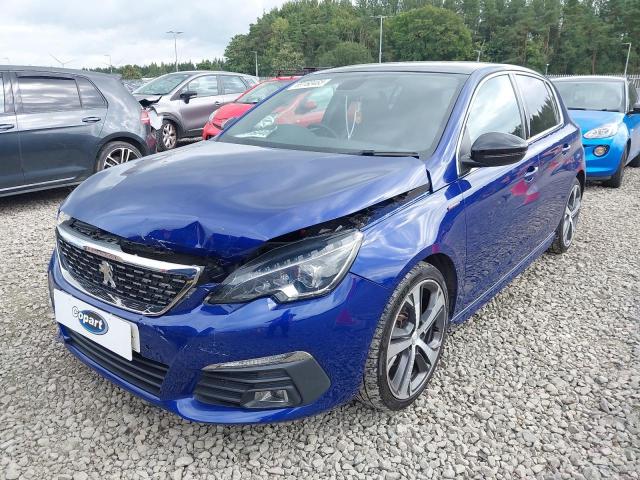 2019 PEUGEOT 308 GT LINE PURETECH S/S  for sale at Copart EAST KILBRIDE