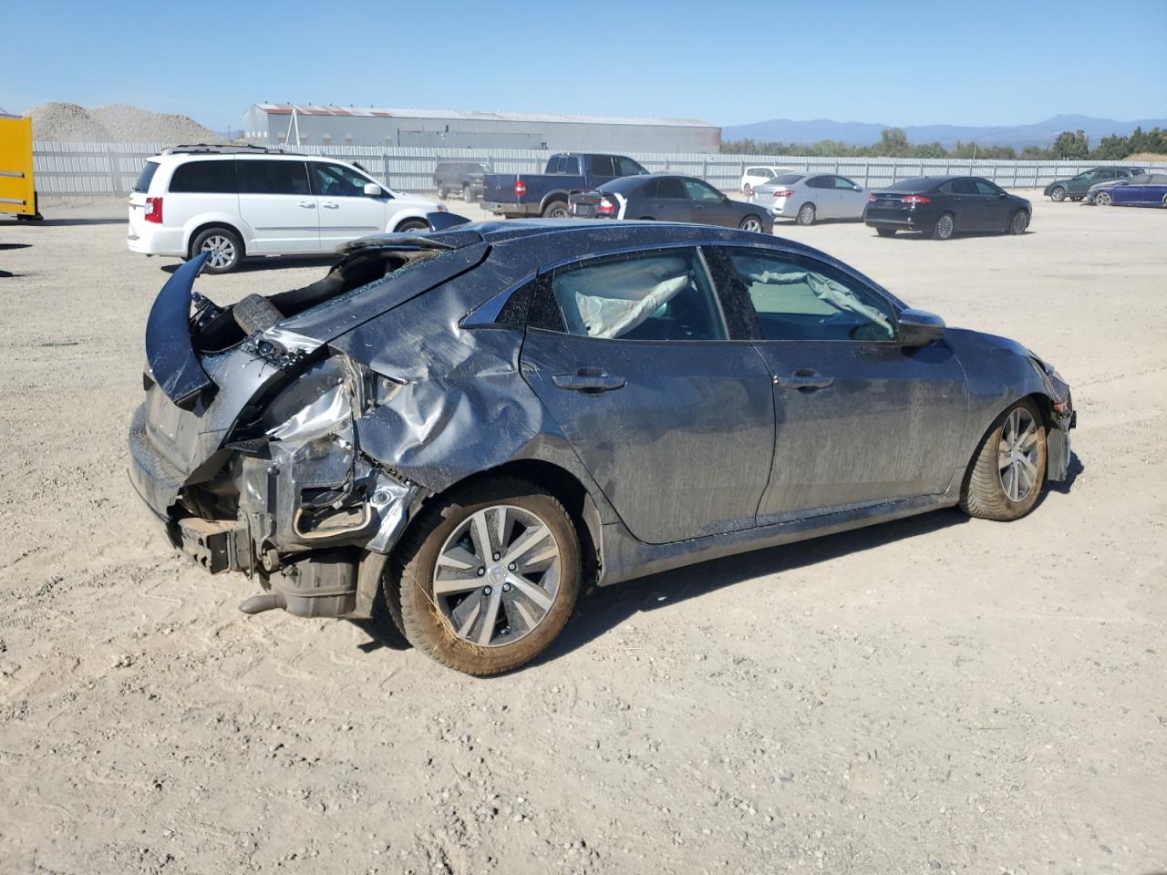 2020 Honda Civic Lx grey null gas SHHFK7H39LU413356 photo #4