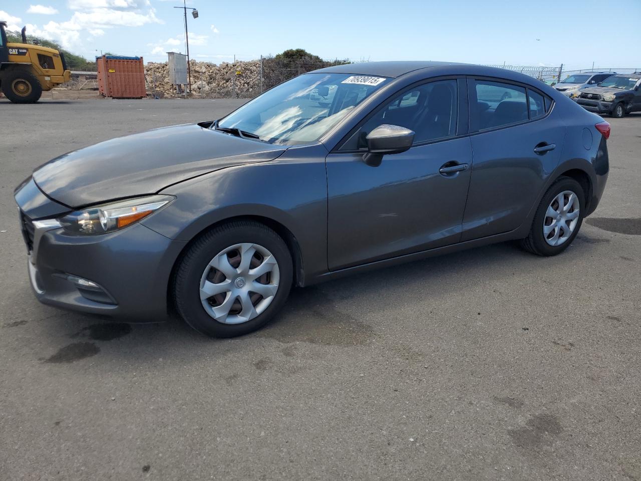 2017 Mazda 3 Sport charcoal null gas JM1BN1U71H1120757 photo #1