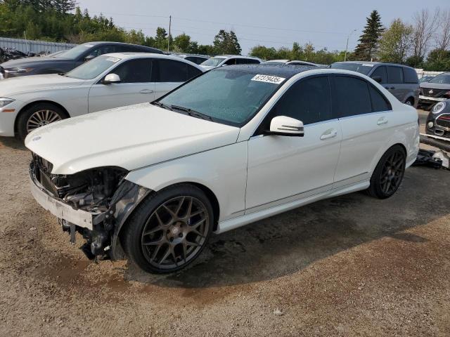 2012 MERCEDES-BENZ C 250 4MATIC   for sale at Copart ON - TORONTO