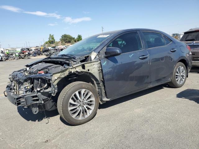  TOYOTA COROLLA 2017 Угольный