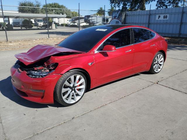  TESLA MODEL 3 2019 Red