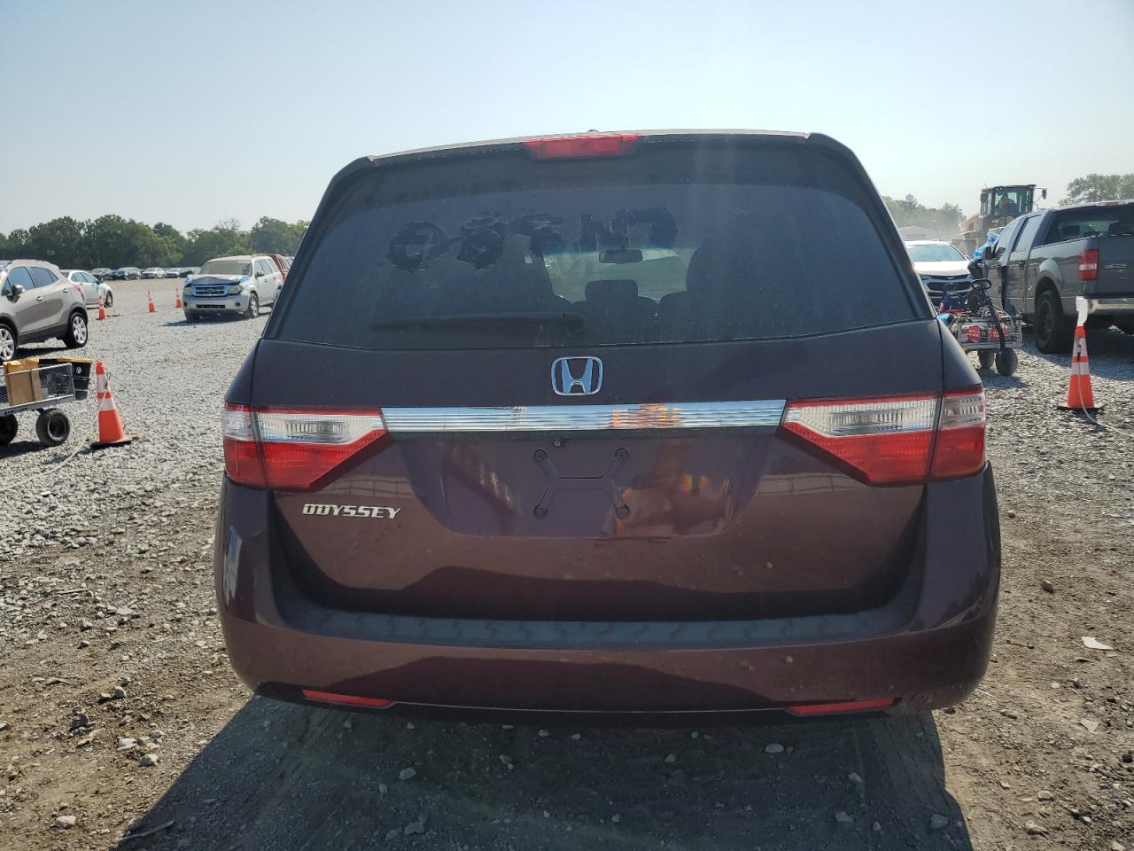 2011 Honda Odyssey Exl VIN: 5FNRL5H67BB088117 Lot: 66341855