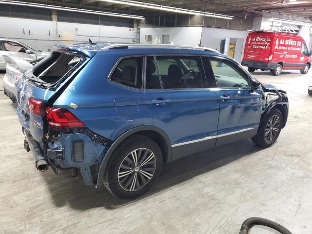  VOLKSWAGEN TIGUAN 2018 Синий