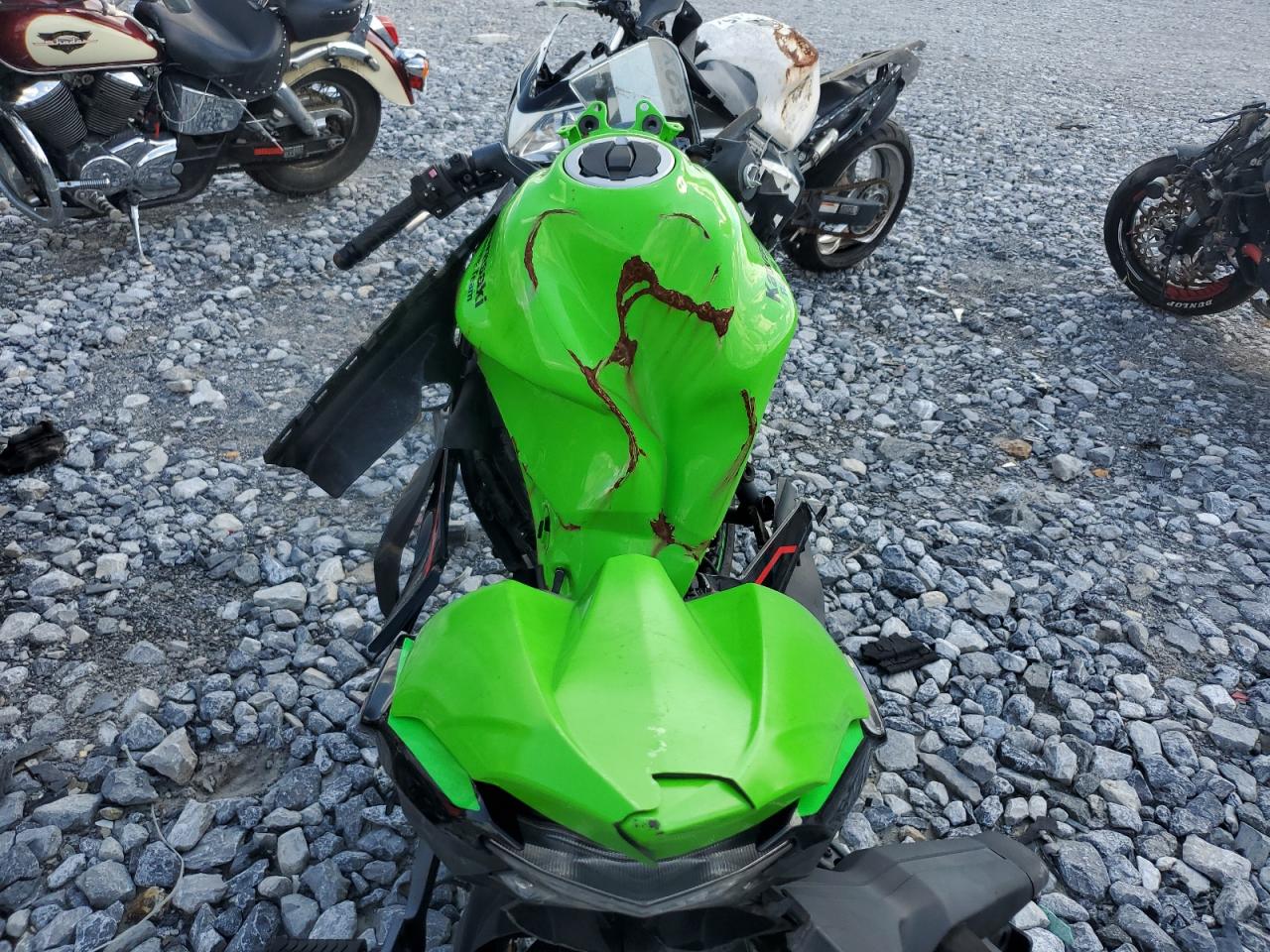 2022 Kawasaki Ex650 N VIN: ML5EXEN13NDA75045 Lot: 69096125