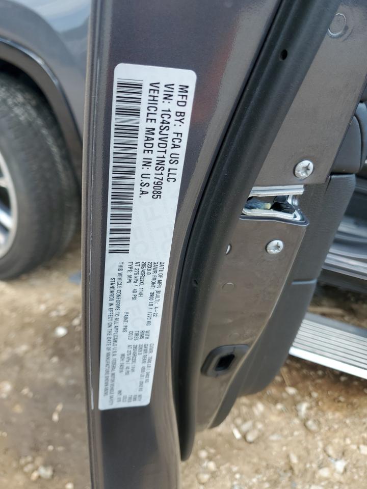 2022 Jeep Wagoneer Series Iii VIN: 1C4SJVDT1NS179085 Lot: 67744575