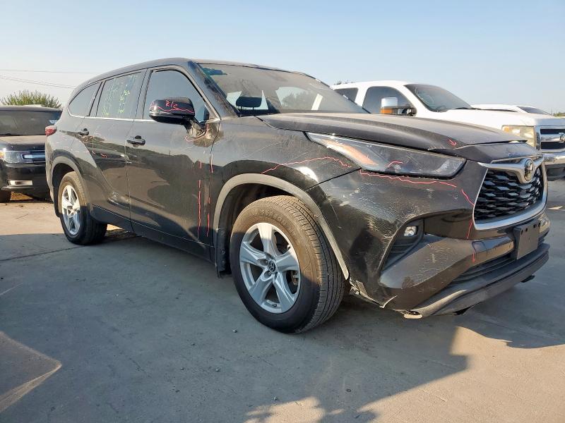  TOYOTA HIGHLANDER 2022 Czarny