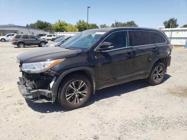 TOYOTA HIGHLANDER 2016 Czarny