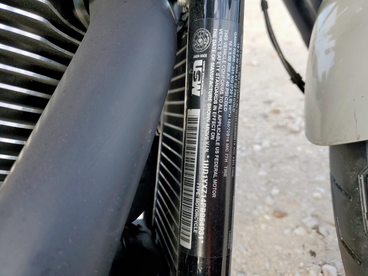 2023 Harley-Davidson Fxlrst VIN: 1HD1YXZ14PB064931 Lot: 68692685
