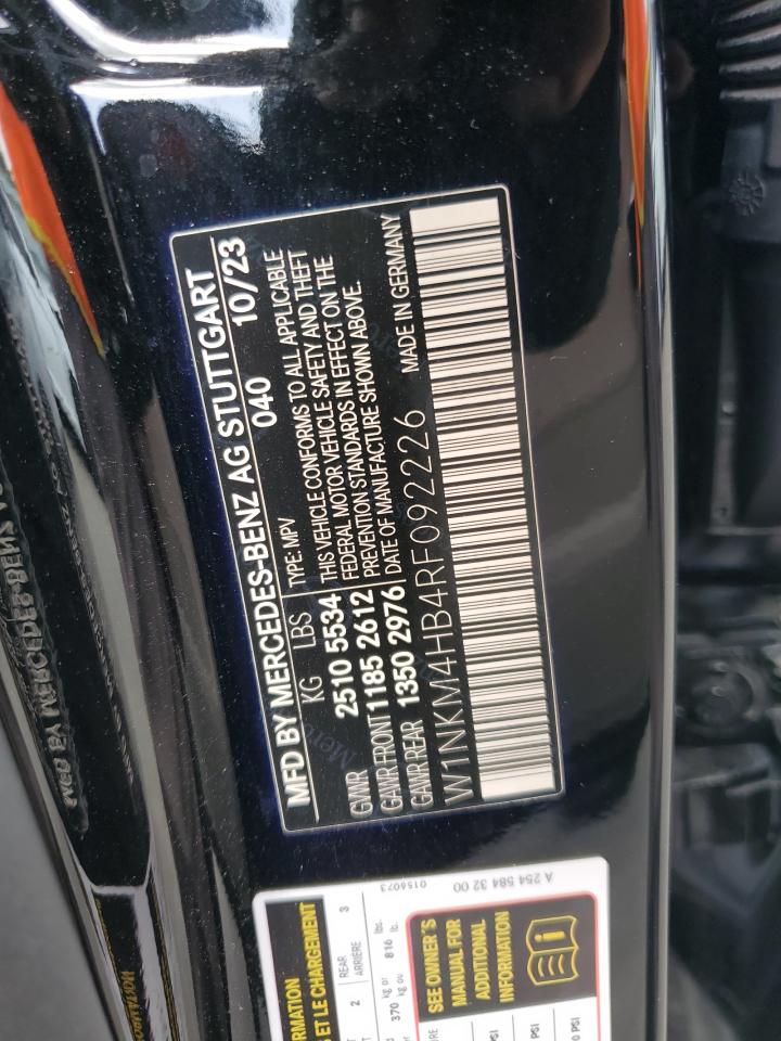 2024 Mercedes-Benz Glc 300 4Matic VIN: W1NKM4HB4RF092226 Lot: 68118715