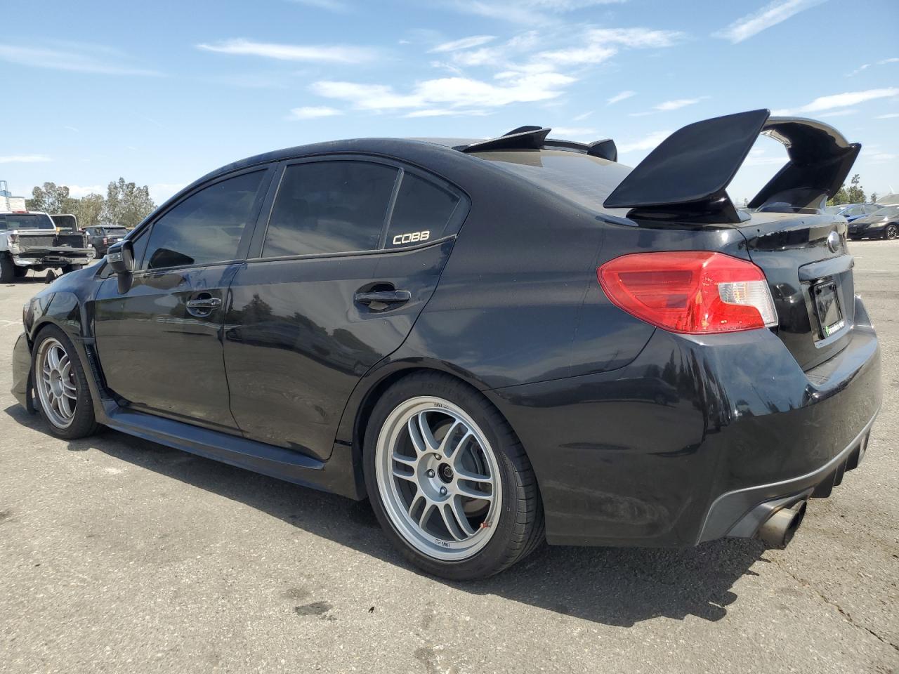 2016 Subaru Wrx Limited black null gas JF1VA1L65G9810633 photo #3