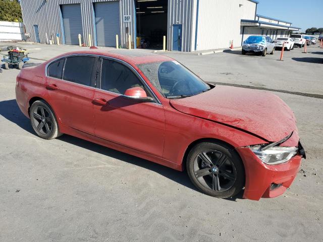  BMW 3 SERIES 2017 Czerwony