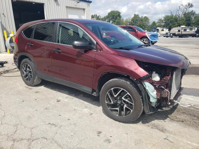 HONDA CRV 2016 Бургунди