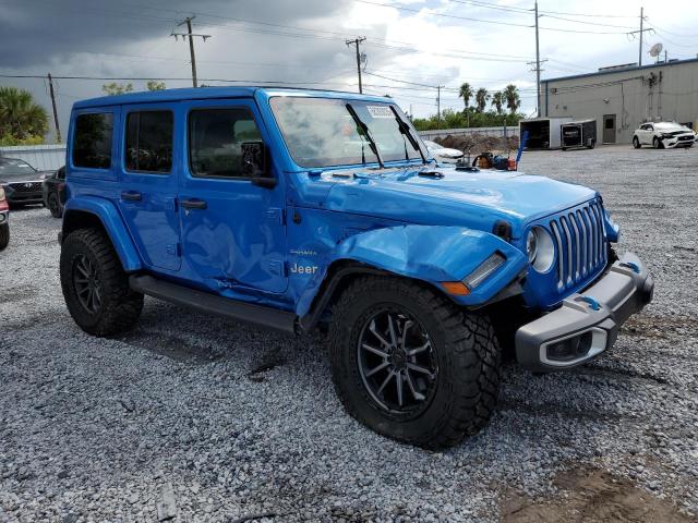  JEEP WRANGLER 2022 Синий
