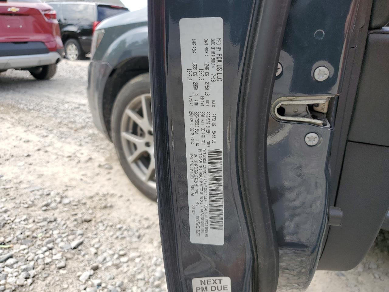 2018 Dodge Journey Gt VIN: 3C4PDCEG4JT472488 Lot: 67593645