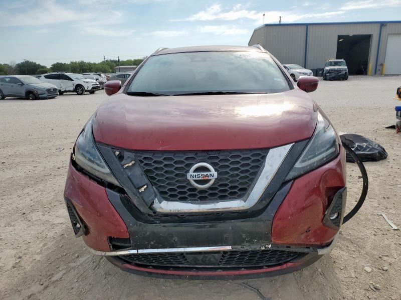  NISSAN MURANO 2022 Czerwony