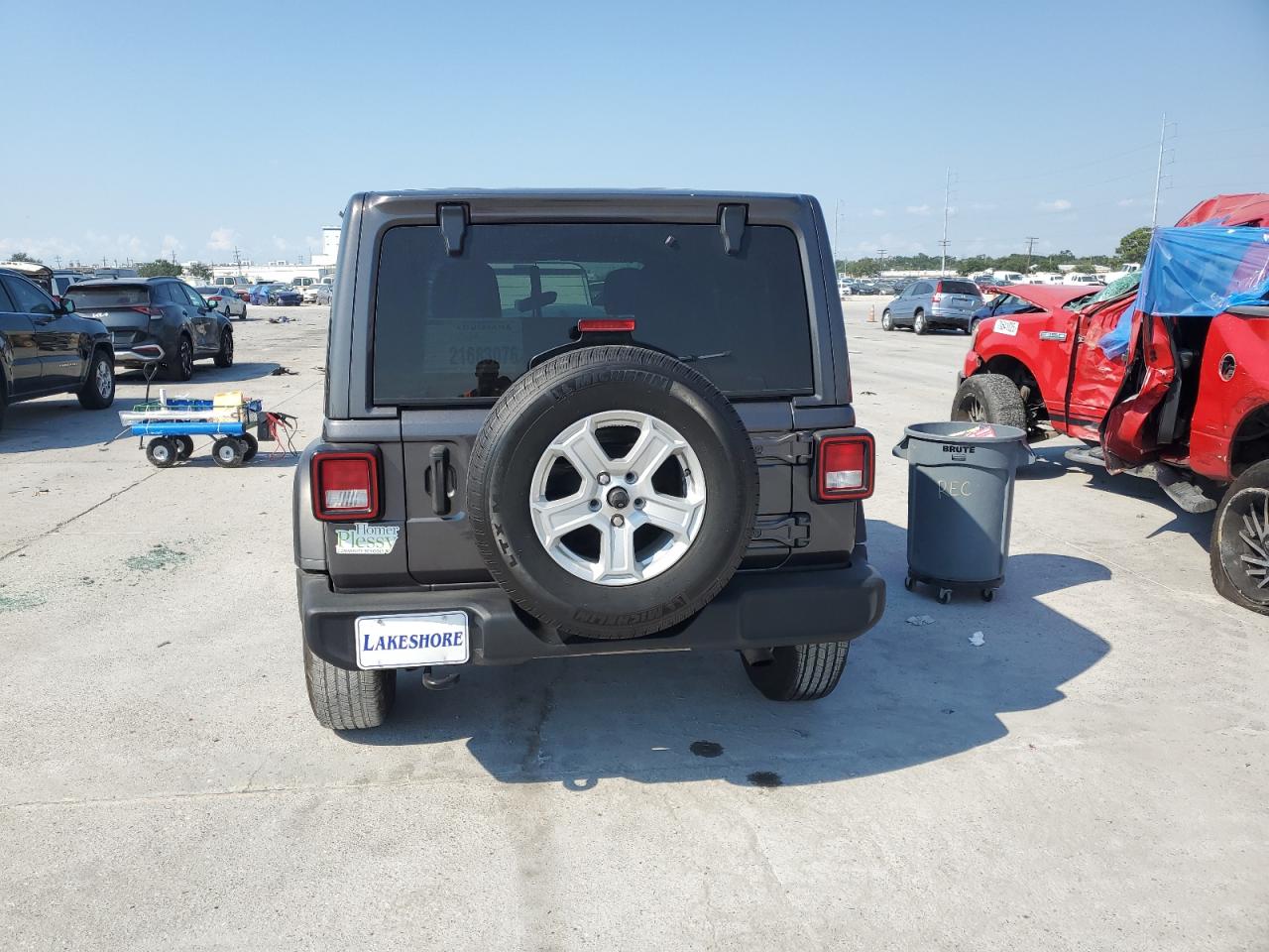 2021 Jeep Wrangler Unlimited Sport VIN: 1C4HJXDN5MW515187 Lot: 70720255