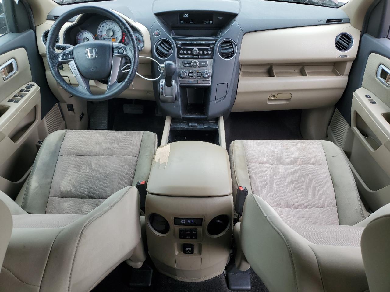 2012 Honda Pilot Ex VIN: 5FNYF4H47CB027217 Lot: 69612415