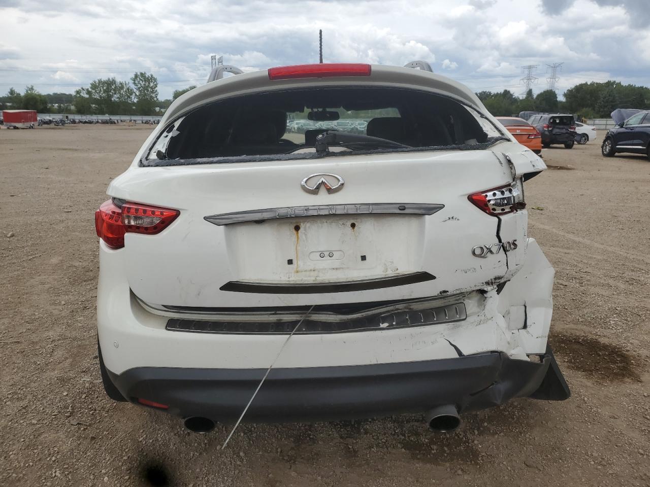 2015 Infiniti Qx70 VIN: JN8CS1MW1FM483418 Lot: 70517685