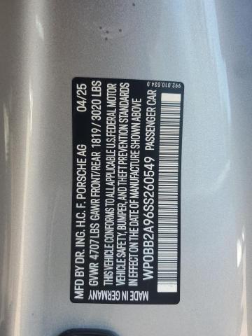 2025 PORSCHE 911 TARGA 4 GTS