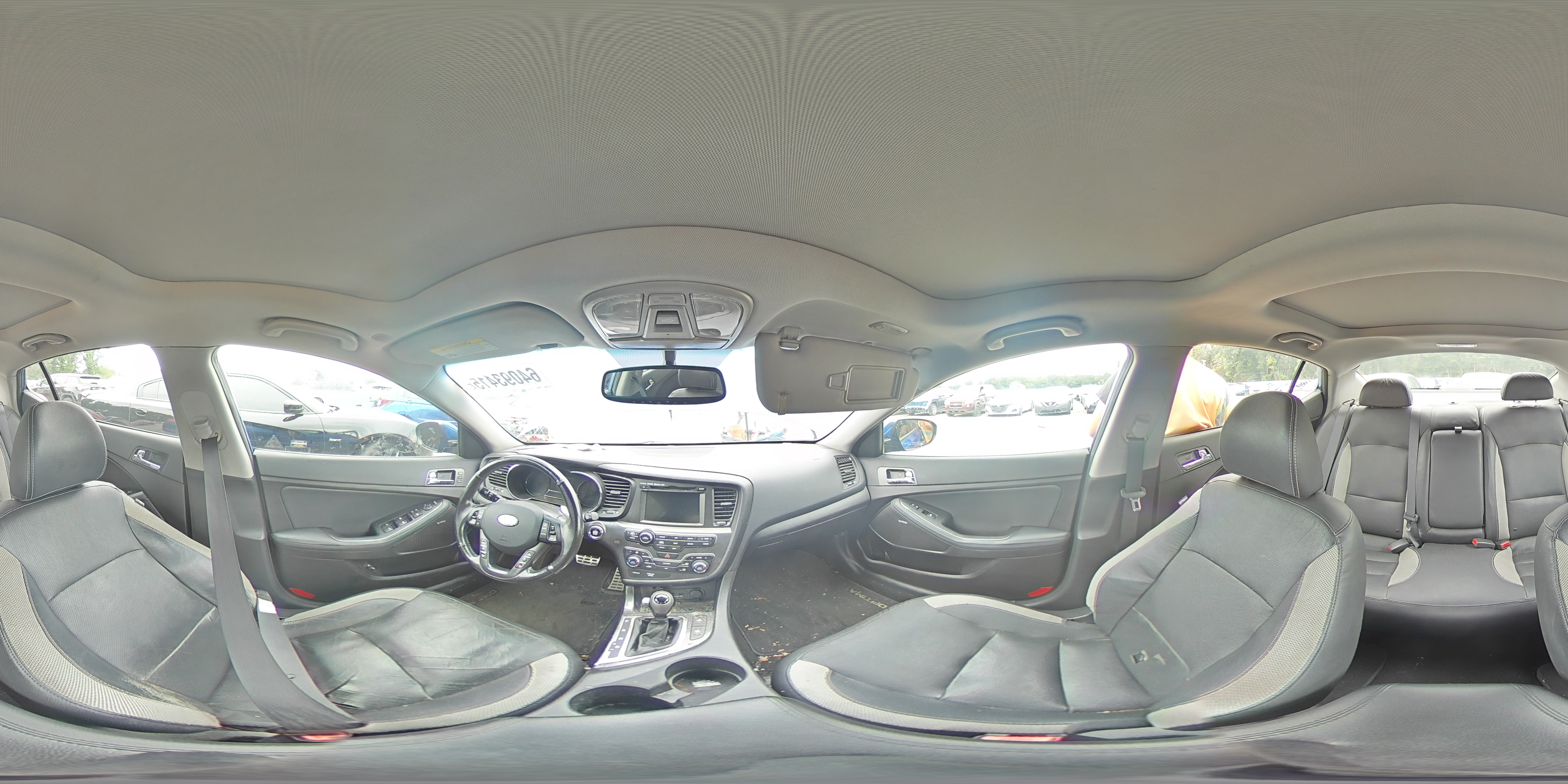 2012 Kia Optima Sx VIN: 5XXGR4A6XCG016580 Lot: 64093415