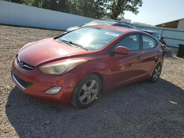 Sedans HYUNDAI ELANTRA 2012 Czerwony