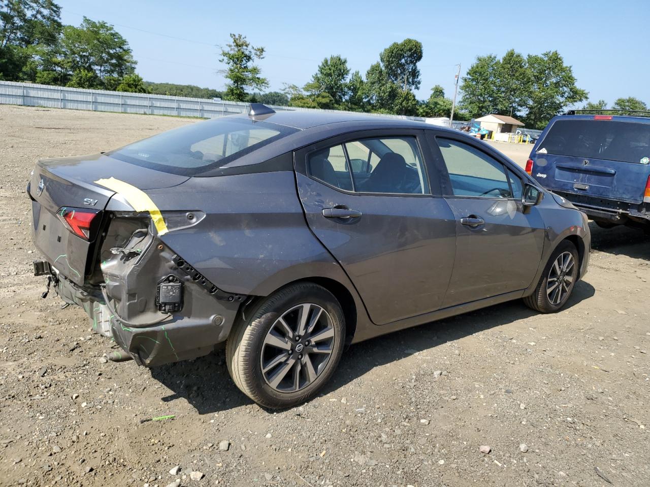 2022 Nissan Versa Sv grey null gas 3N1CN8EV3NL852860 photo #4