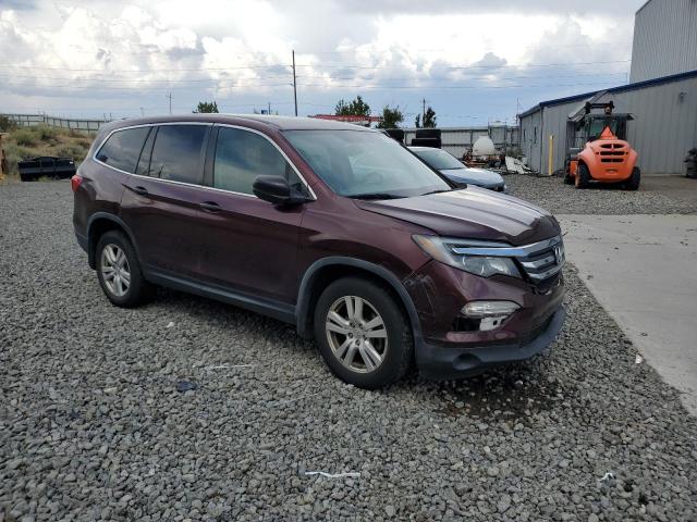  HONDA PILOT 2017 Бургунди